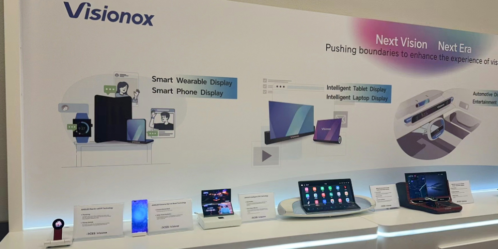 �S���Z��չCES 2025 չʾ������OLED�@ʾ���g(sh��)�ɹ�